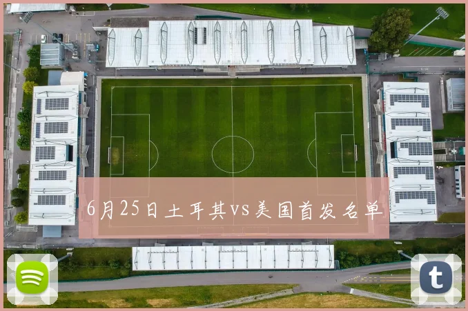 6月25日土耳其vs美国首发名单