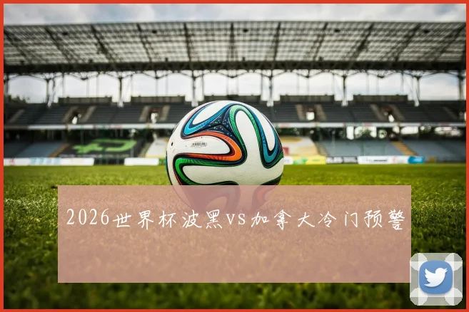 2026世界杯波黑vs加拿大冷门预警